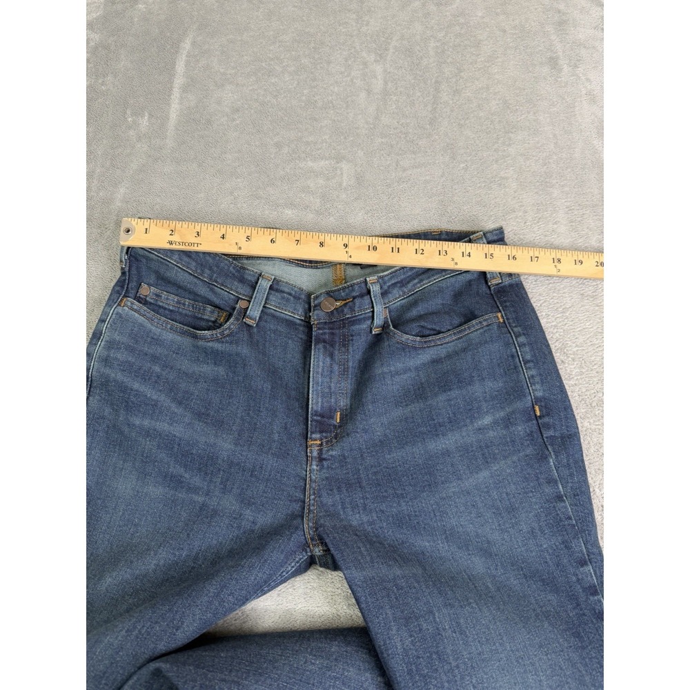 Carhartt Rugged Flex Slim Fit Tapered Jeans Women's Size 14 Blue Workwear - Picture 7 of 11